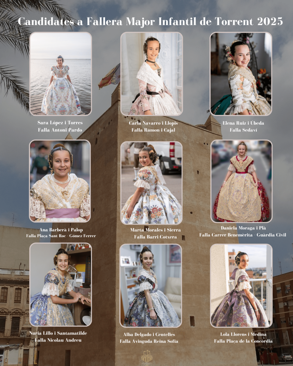 Candidatas infantiles Torrent 2025